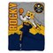 Sleep Squad Denver Nuggets Rocky Mascot 60” x 80” Raschel Plush Basketball Blanket